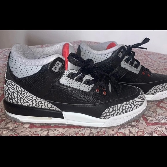 Jordan Retro 3OG Cement BG2018 size 6.5Y